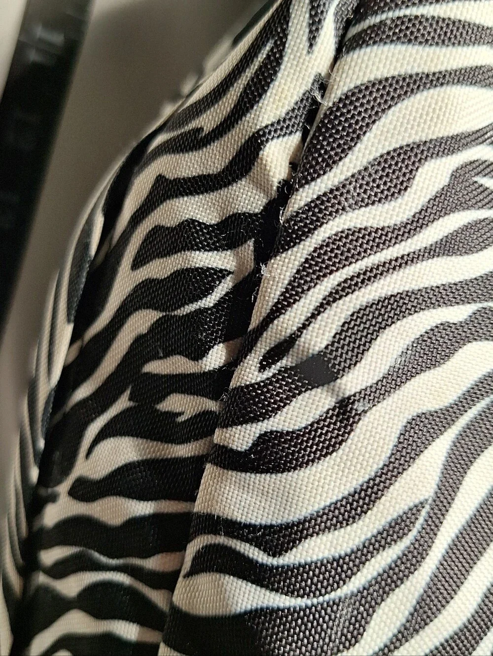 Jansport Backpack Zebra Black White w/ Purple Accents